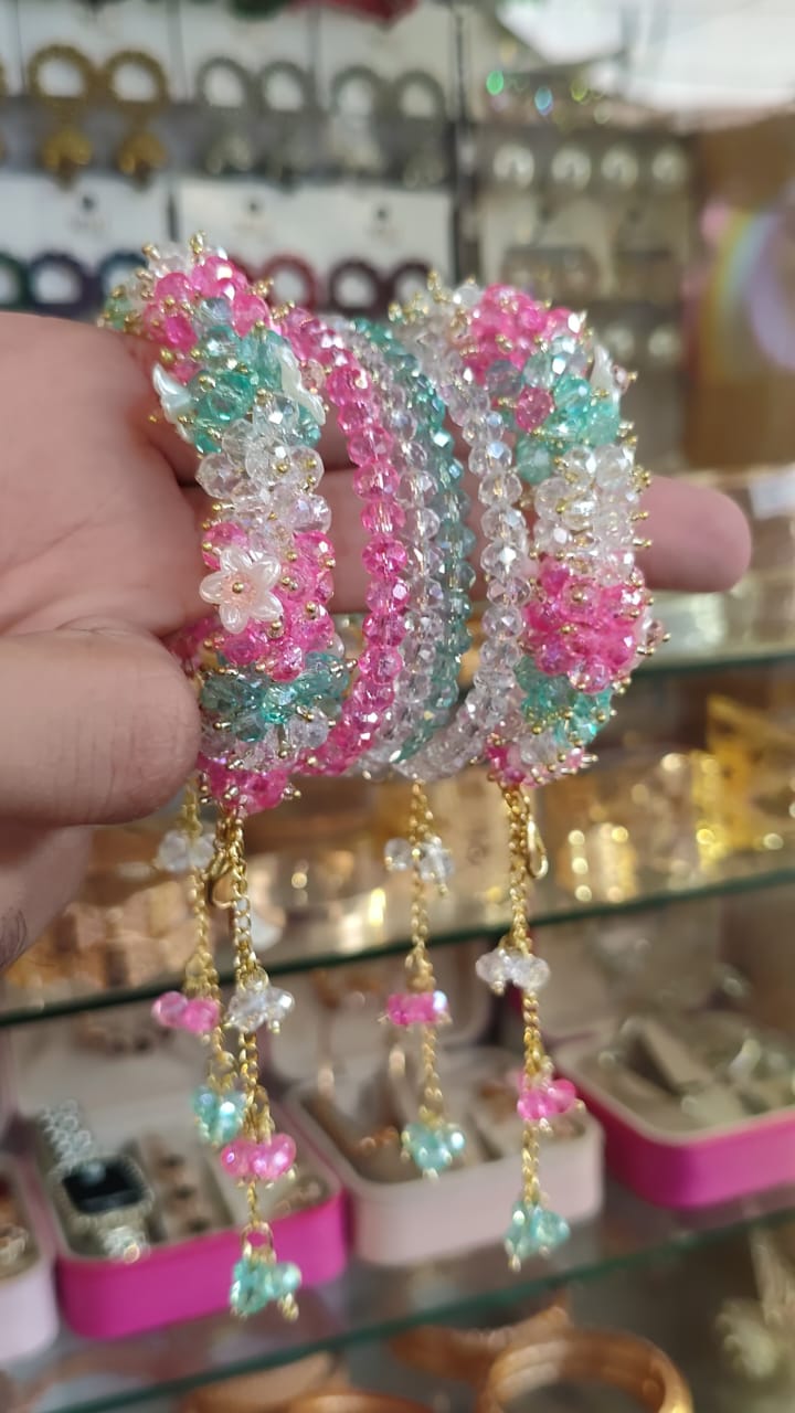 Floral Gajjra Bracelet Set