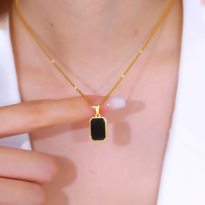 double sided iconic pendant for girls