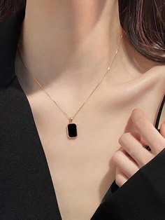 double sided iconic pendant for girls
